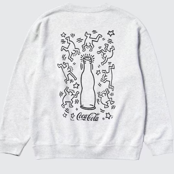 UNIQLO Keith Haring X Coca-Cola® UT Sweatshirt - Picture 1 of 5